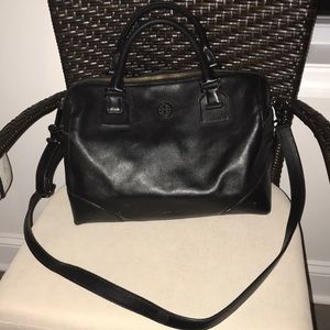 Tory Burch top handle with long cross body strap